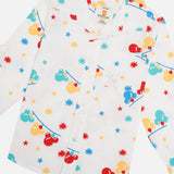 Bodycare Mickey & Friends Boys Shirt - White