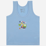 Baby Boys Vest Round Neck Sleeveless Pack of 3