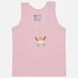 Bodycare Boys Cotton Vest Round Neck Sleeveless Solid Pack Of 6