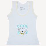 Baby Boys Vest Round Neck Sleeveless Pack of 3