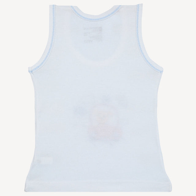 Baby Boys Vest Round Neck Sleeveless Pack of 3 - Bodycare
