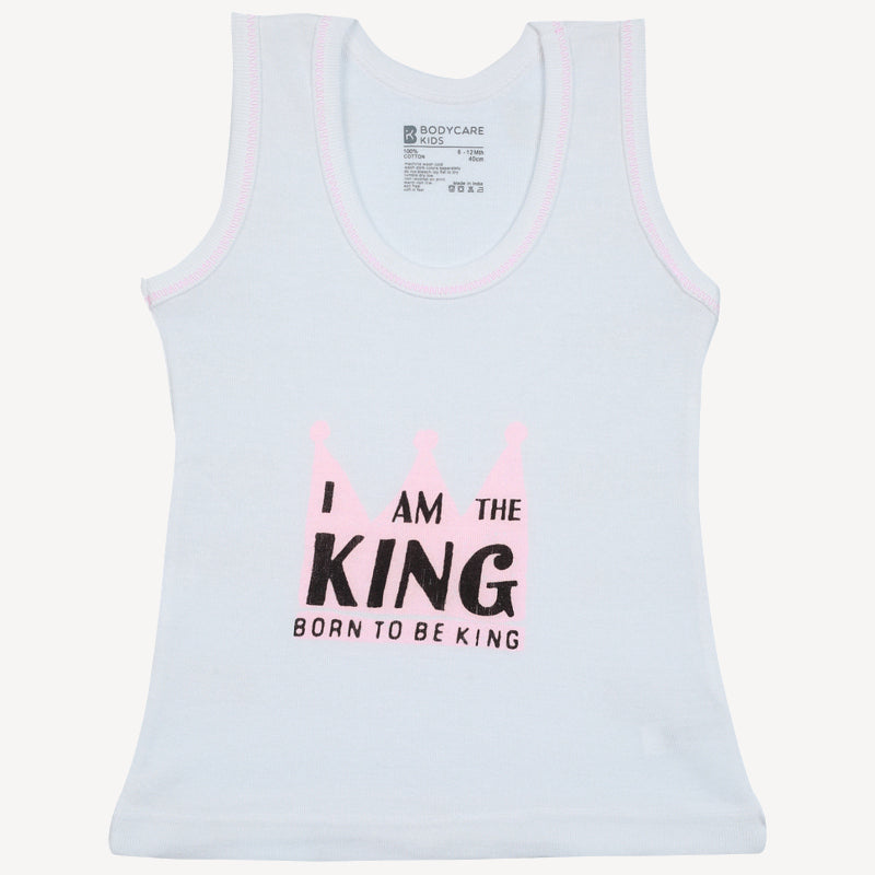 Baby Boys Vest Round Neck Sleeveless Pack of 3