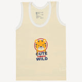 Baby Boys Vest Round Neck Sleeveless Pack of 3