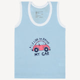 Baby Boys Vest Round Neck Sleeveless Pack of 3