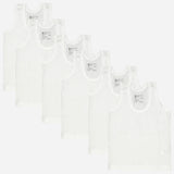 Bodycare Boys Cotton Round Neck Sleeveless Vest Pack Of 6
