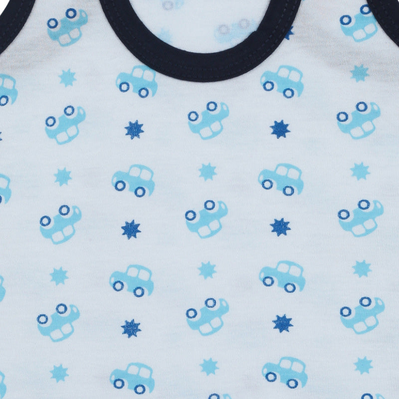 Boys Vest Round Neck Sleeveless Pack of 3 - Bodycare