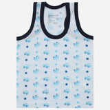 Baby Boys Vest Round Neck Sleeveless Pack of 6