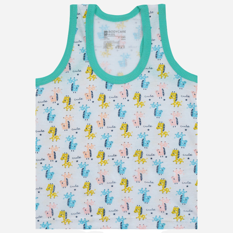 Baby Boys Vest Round Neck Sleeveless Pack of 6