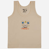 Baby Boys Cotton Vest Round Neck Sleeveless Pack of 5 - Bodycare