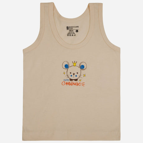 Baby Boys Cotton Vest Round Neck Sleeveless Pack of 5