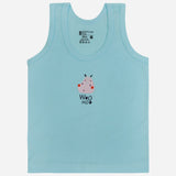 Baby Boys Cotton Vest Round Neck Sleeveless Pack of 5 - Bodycare