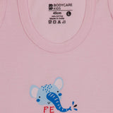 Baby Boys Cotton Vest Round Neck Sleeveless Pack of 5 - Bodycare