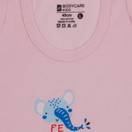 Baby Boys Cotton Vest Round Neck Sleeveless Pack of 5