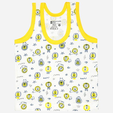 Baby Boys 100% Cotton Vest Round Neck Sleeveless Pack of 5