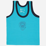 Baby Boys 100% Cotton Vest Round Neck Sleeveless Pack of 5 - Bodycare