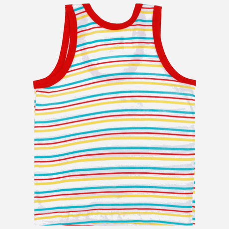 Baby Boys Cotton Vest Round Neck Sleeveless Pack of 3