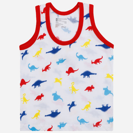 Baby Boys Cotton Vest Round Neck Sleeveless Pack of 3