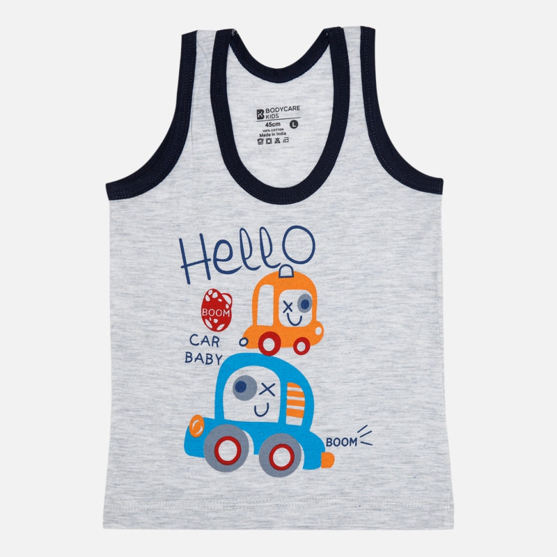 Unisex 100% Cotton Set Round Neck Sleeveless - Bodycare