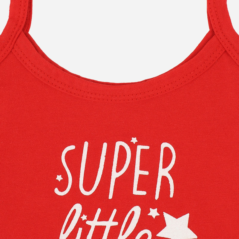 Baby Girls Vest Dori Neck Sleeveless Pack of 6