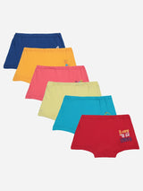 Bodycare Boys Cotton Trunk Solid Pack Of 6