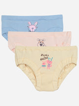 Baby Girls Panty Inner Elastic Pack of 3 - Bodycare