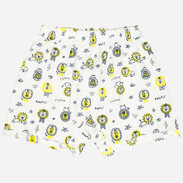 Baby Boys 100% Cotton Trunk Inner Elastic Pack of 3 - Bodycare