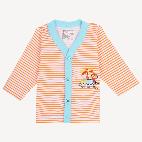 Bodycare Unisex Vest Front Open Full Sleeves Pack Of 3