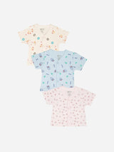 Bodycare Unisex Baby Printed Vest Pack Of 3