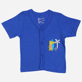 Bodycare Unisex Vest Front Open Half Sleeves Pack Of 3