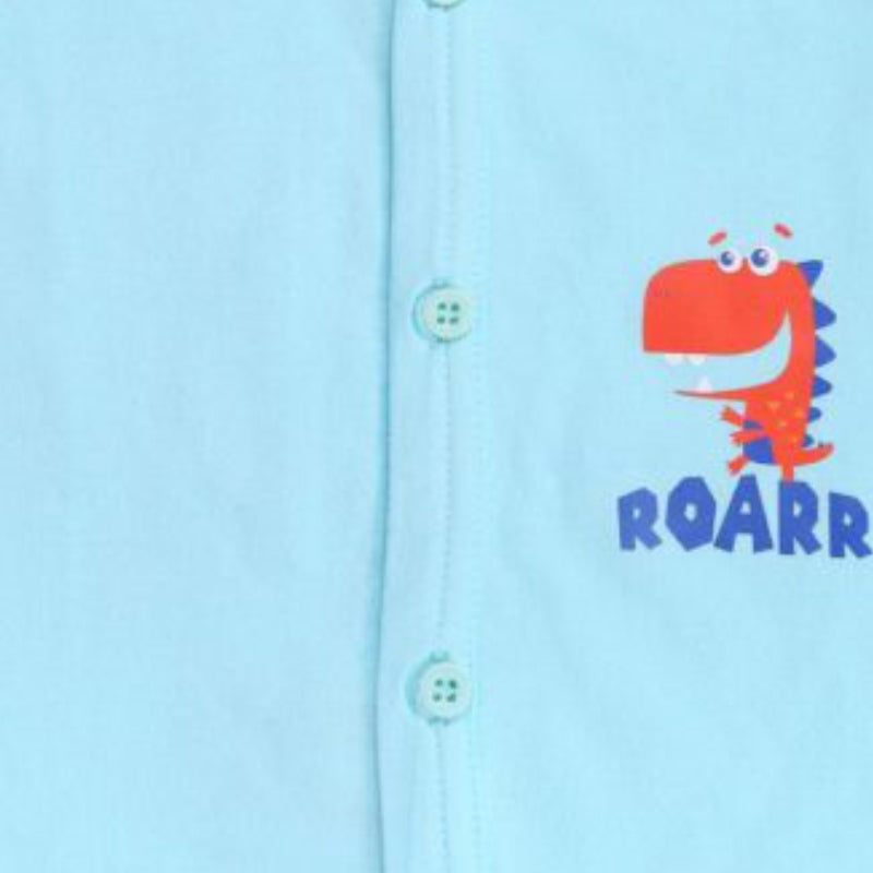 Bodycare Unisex Vest Front Open Half Sleeves Solid Pack Of 6