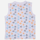 Unisex Vest Front Open Sleeveless Pack of 3