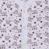 Unisex Vest Front Open Sleeveless Pack of 3