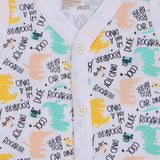 Unisex Vest Front Open Sleeveless Pack of 3