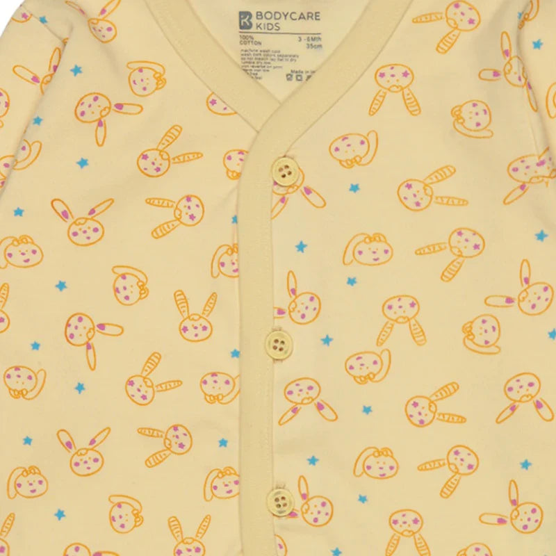 Bodycare Unisex Front open Printed Top Pack Of 3