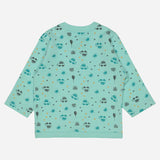 Bodycare Unisex Front open Printed Top Pack Of 3