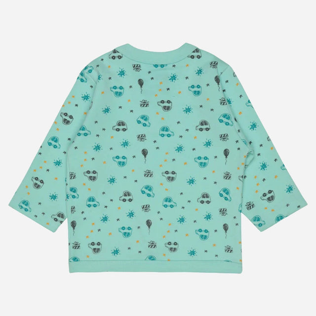 Unisex Baby Printed Front Open Top for Easy Dressing, Comfortable Daily Wear and Regular Wardrobe Use - Pack of 3