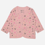 Bodycare Unisex Front open Printed Top Pack Of 3