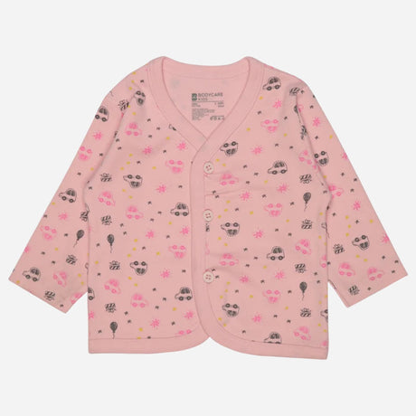 Bodycare Unisex Front open Printed Top Pack Of 3