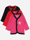 Unisex Baby Top Front Open Pack of 3 - Bodycare