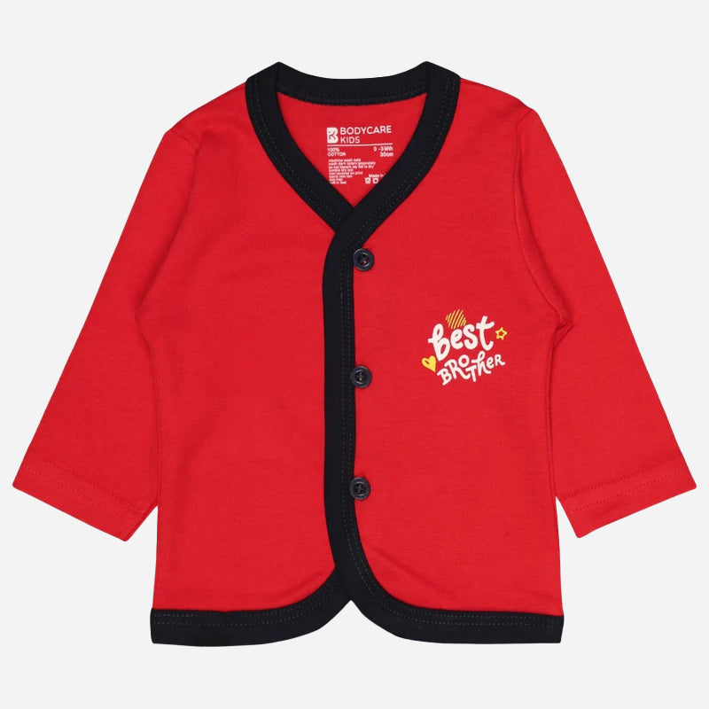 Unisex Baby Top Front Open Pack of 3 - Bodycare