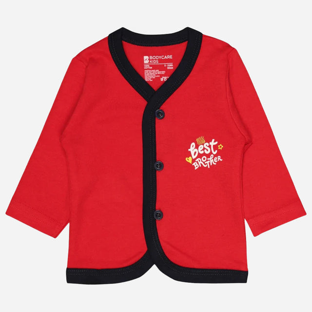 Unisex Baby Top Front Open Pack of 3 - Bodycare