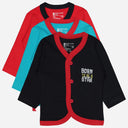 Bodycare Unisex Front Open Top Pack Of 3