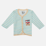 Baby Front Open Top White Pack Of 3