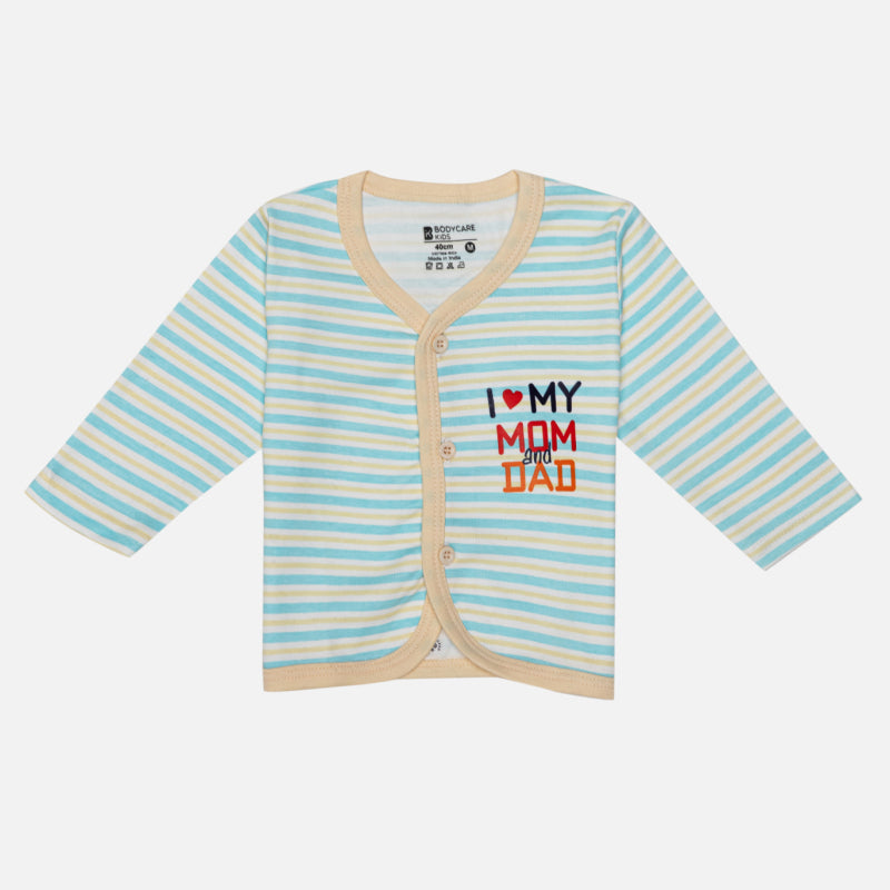 Baby Front Open Top White Pack Of 3