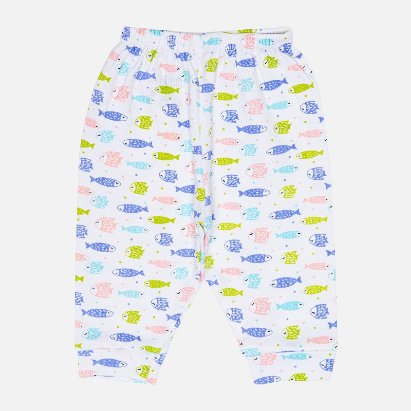 Unisex Baby Night Suit Front Open Full Sleeves - Bodycare