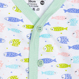 Unisex Baby Night Suit Front Open Full Sleeves - Bodycare