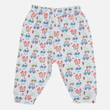 Unisex Baby Night Suit Front Open Full Sleeves - Bodycare