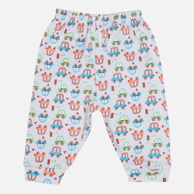 Unisex Baby Night Suit Front Open Full Sleeves - Bodycare