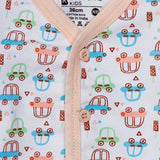 Unisex Baby Night Suit Front Open Full Sleeves - Bodycare