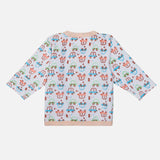 Unisex Baby Night Suit Front Open Full Sleeves - Bodycare